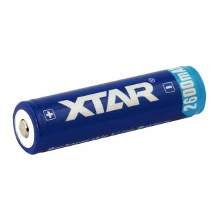 Acumulator 18650 cu terminal 3.7V Li-Ion 2600mAh - XTAR