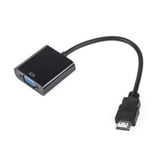 Adaptor Hdmi Tata- Vga Mama  Audio, iesire mufa jack 3.5mm, rezolutie 1920 x 1200