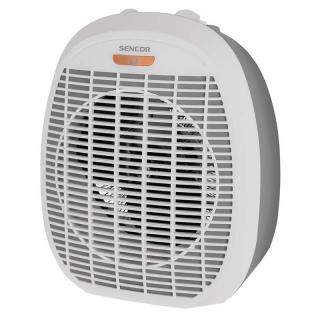 Aeroterma electrica 2000W, 2 trepte de incalzire, functia de ventilare cu aer rece, alb