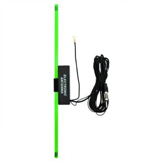 Antena auto cu amplificator, lungime 340 x 9 mm, 1,9m, amplificator 12V