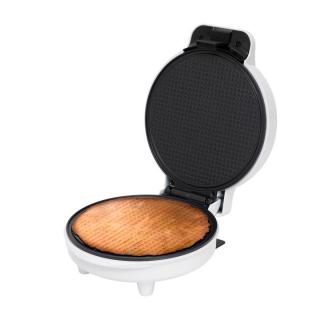 Aparat de facut vafe, 1000W, diametru 19cm, suprafata de coacere antiaderenta, lumini indicatoare