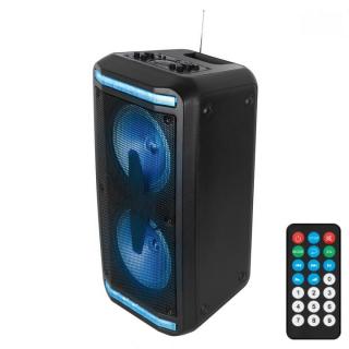 Boxa portabila party, player MP3, 80W 60W, functie Karaoke, conexiune BT fara fir