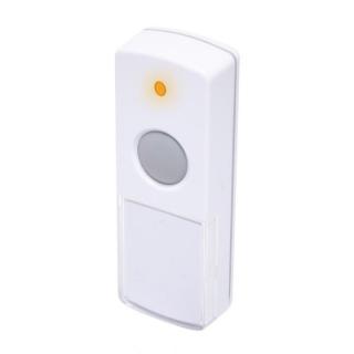 Buton pentru sonerie fara fir, 256 coduri digitale distincte, raza 200m, dimensiune 27 x 76 x 16 mm, 433,9 MHz