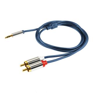 Cablu cu calitate sonora HiFi, 4m, conectori auriti, mufe tata, jack stereo 3.5mm