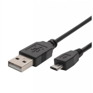 Cablu de incarcare Micro USB, lungime 1m, negru, curent maxim 1A