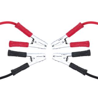 Cablu de pornire cu crocodili Kemot, 600A, lungime 4m, grosime 7.6mm, material CCA