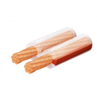 Cablu pentru difuzor, transparent, 2x2,5 mm, 50 m rola, diametru fir interior 0.1mm, cupru fara oxigen