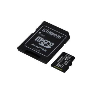 Canvas Select Plus microSDHC Kingston 128 GB, viteza de citire 100 MB s, class 10