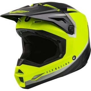 Casca Unisex Moto Fly Enduro Kinetic Vision ECE Negru   Galben Marimea S