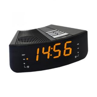 Ceas desteptator digital cu LED si radio 170 x 60 x 120 mm   340 g