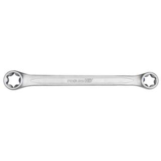 Cheie inelara Torx Proline, crom-vanadiu, suprafata cromata, forjat, E6xE8