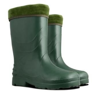Cizme de dama imblanite Kolmax, material Eva, adecvate pentru temperaturi scazute, verde