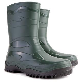 Cizme de protectie Demar, dama, material PVC, adecvate pentru vreme ploioasa, marime 37, verde