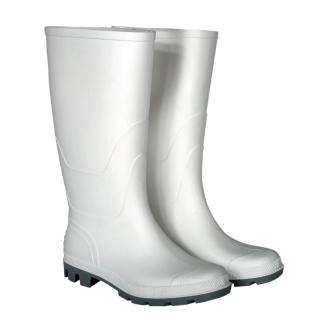 Cizme de protectie Kolmax, clasa protectie O4SRC, material PVC, fara bombeu, proprietati antiaderente, alb