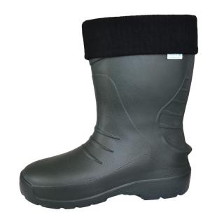 Cizme imblanite Kolmax, material Eva, adecvate pentru temperaturi scazute, negru