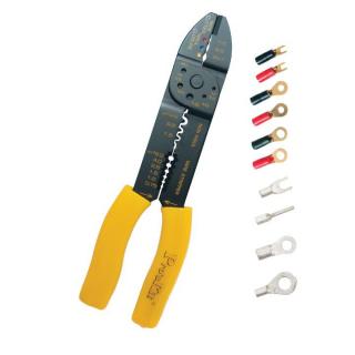 Cleste de presat sertizat papuci cablu, universal, 230mm
