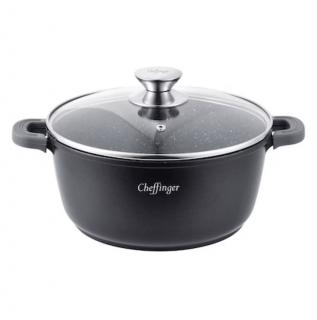 Cratita Cheffinger CF-DC36, Scop  , Capac de sticla termorezistenta cu buson de inox, 13.2 litri