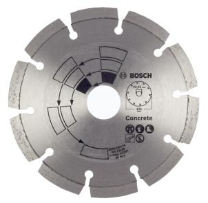 Disc de taiere diamantat BOSCH pentru beton , diametru 125 mm, latime taiere  1.7 mm
