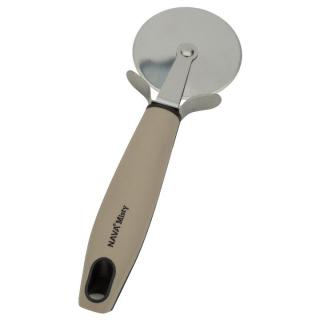 Dispozitiv pentru taiat pizza Misty, disc 6 cm, otel inoxidabil si plastic, dimensiune 21 cm