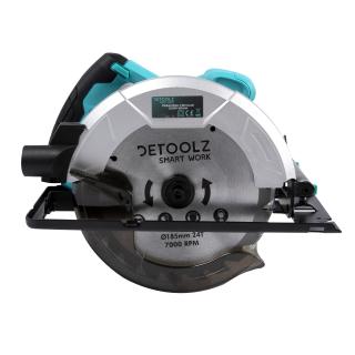 Fierastrau circular 1200W 185mm, 5800 rpm, 220-240V, 50Hz, albastru