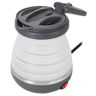 Fierbator electric pliabil Adler, 0.6 L, lampa de control, oprire automata, 750W, gri