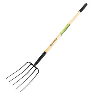 Furca cu 5 dinti, maner lemn, 1520mm, Micul Fermier