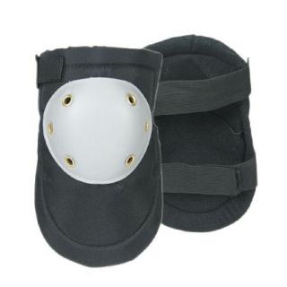 Genunchiere Mega, poliester, intaritura din plastic, gri