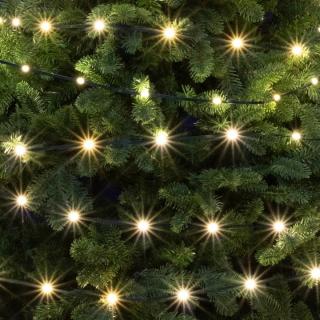 Ghirlanda Dot Led, 30m, alb cald, adaptor IP44, accesoriu mini tambur, 8 moduri de iluminare