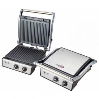 Grill electric 2000 W cu suprafata de gatire de  240 x 290 mm