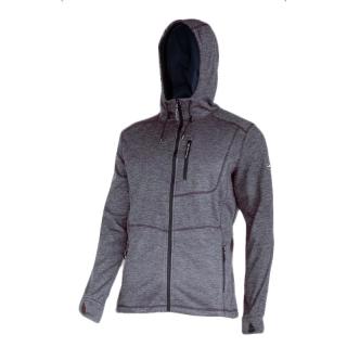 Jacheta cu gluga Lahti Pro, material anti scamosare, protectie impotriva vantului, gri