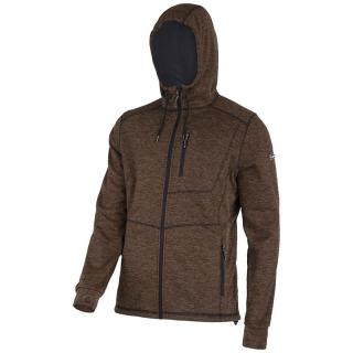 Jacheta cu gluga Lahti Pro, material anti scamosare, protectie impotriva vantului, maro