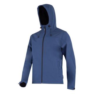 Jacheta elastica cu gluga Lahti Pro, material impermeabil si anti scamosare, bleumarin