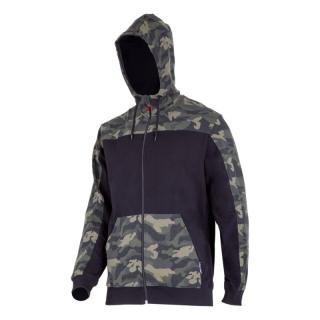 Jacheta hanorac cu gluga Lahti Pro, material anti scamosare, model camuflaj