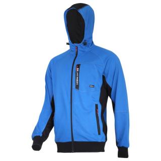 Jacheta hanorac premium cu gluga, Lahti Pro, material anti scamosare, albastru negru