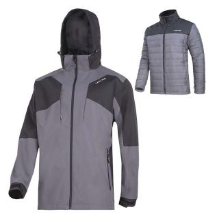 Jacheta multifunctionala Lahti pro, gluga detasabila, material termoizolator, 3XL, gri