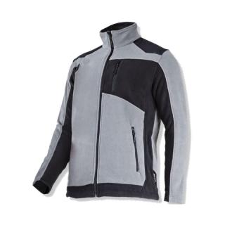 Jacheta polar cu intaritura Lahti Pro, protectie impotriva vantului, talie ajustabila, gri negru