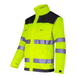 Jacheta reflectorizanta Lahti Pro, material intarit, vizibilitate ridicata, verde