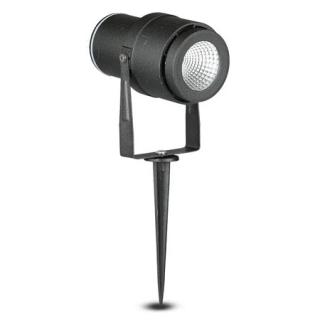 Lampa Gradina LED 12W IP65 4000K Alb Neutru - Negru