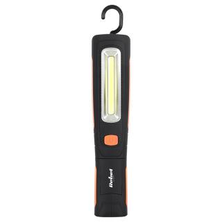 Lampa led cob cu carlig Rebel, 3W (cob), picior pliabil, 1W (led), 2000 mAh, 2 magneti, baterie reincarcabila