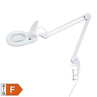 Lampa montabila pe masa cu lupa, led, 56 surse de lumina, 9W, 700 lm, cablu 1.5m