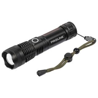 Lanterna aluminiu led zoom Proline, acumulator Li-Ion, 600 lm, 1200 Ah