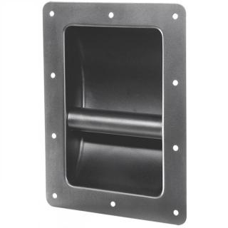 Maner inecat pentru boxa, metal, 220x163x60 mm, negru