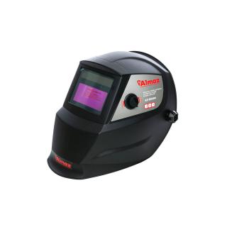 Masca de sudura cu cristale lichide Almaz. reglaj automat, alimentare celule solare, 5A, 2 senzori arc sudura