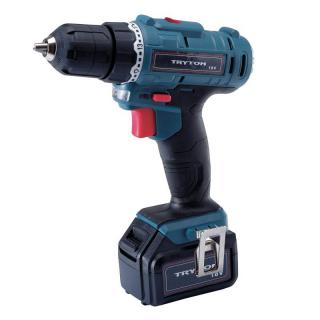 Masina de insurubat Tryton cu 2 acumulatori Li-Ion, 1.5 Ah, 2 viteze, mandrina rapida 0.8-10mm