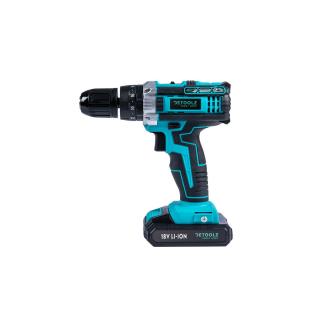 Masina gaurit insurubat cu percutie, 2 acumulatori 1.3 Ah Li-ion, 30Nm, 18V, 1450rpm, albastru