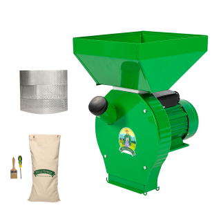 Moara pentru cereale Nr. 2 cu sac 3.9KW, Micul Fermier GF-0063-S001-G02