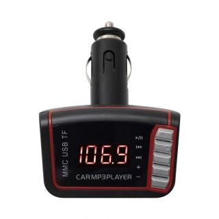 Modulator FM, 87,5 - 108 MHzm ecran LCD, MP3, telecomanda