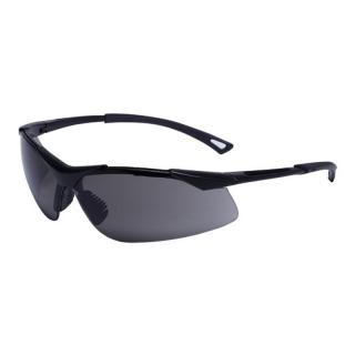Ochelari de protectie Lahti Pro, filtru impotriva radiatiilor ultraviolete, rezistenta mecanica clasa F, negru