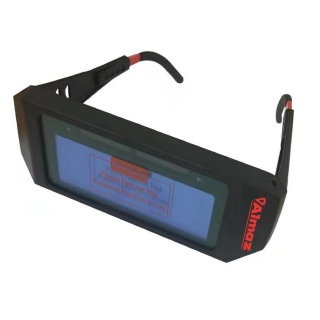 Ochelari de sudura DIN16 Almaz, control sensibilitate ajustabil, 10.8x5.1x0.55, alimentare baterie cu litiu energie solara