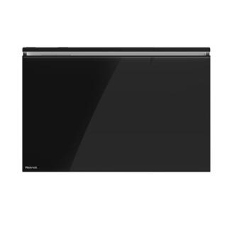 Panou frontal din sticla cu folie de incalzire Noirot, 1500W, 11.5 Kg, gri antracit, buton On Off, protectie IP24